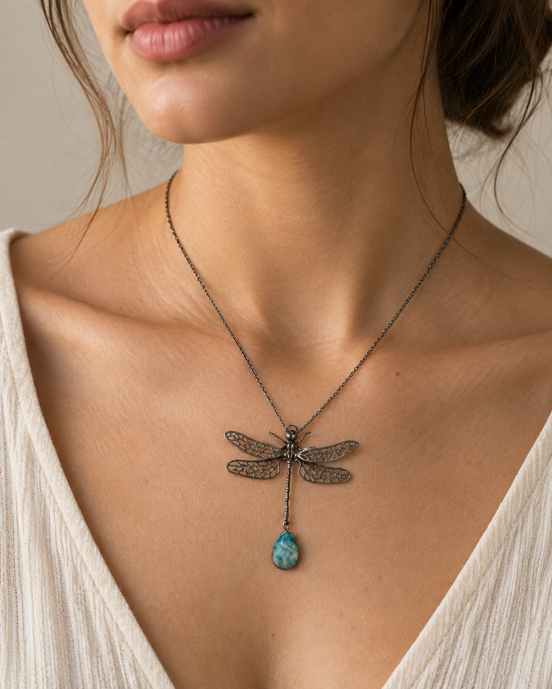 Dragonfly Necklace